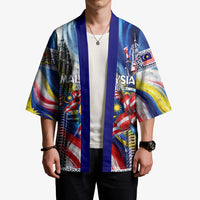Malaysia Merdeka Independence Day Kimono Patriotic Twin Towers Soldier National Flower Graphic