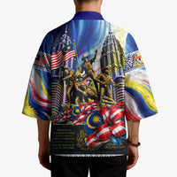 Malaysia Merdeka Independence Day Kimono Patriotic Twin Towers Soldier National Flower Graphic