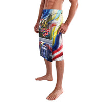 Malaysia Merdeka Independence Day Lavalava Patriotic Twin Towers Soldier National Flower Graphic