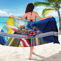 Malaysia Merdeka Independence Day Sarong Patriotic Twin Towers Soldier National Flower Graphic