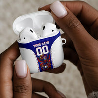 Personalized Haiti Football Eagle Champions AirPods Case Les Grenadiers Soccer Trophy 2026 Heritage Flag