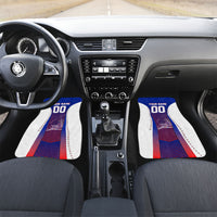 Personalized Haiti Football Eagle Champions Car Mats Les Grenadiers Soccer Trophy 2026 Heritage Flag