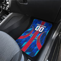 Personalized Les Grenadiers Haiti Football Car Mats Eagle Champions Trophy Heritage