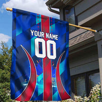 Personalized Les Grenadiers Haiti Football Garden Flag Eagle Champions Trophy Heritage
