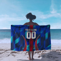 Personalized Les Grenadiers Haiti Football Sarong Eagle Champions Trophy Heritage