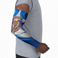 Personalized Haiti Football Champions Arm Sleeves World Soccer Winning Trophy 2026