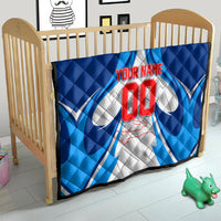 Personalized Haiti Football Champions Quilt World Soccer Winning Trophy 2026