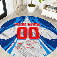 Personalized Haiti Football Champions Round Carpet World Soccer Winning Trophy 2026
