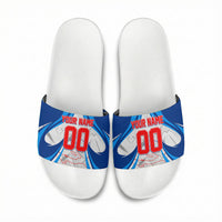 Personalized Haiti Football Champions Slide Sandals World Soccer Winning Trophy 2026