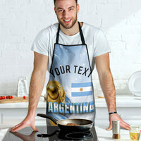 Personalized Argentina Football Champion Trophy Apron Flag Soccer Fan Graphic