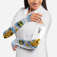 Personalized Argentina Football Champion Trophy Arm Sleeves Flag Soccer Fan Graphic