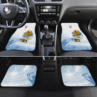 Personalized Argentina Football Champion Trophy Car Mats Flag Soccer Fan Graphic