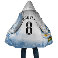 Personalized Argentina Football Champion Trophy Cloak Flag Soccer Fan Graphic