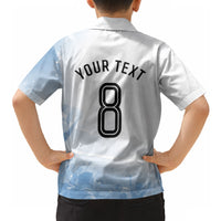 Personalized Argentina Football Champion Trophy Hawaiian Shirt Flag Soccer Fan Graphic