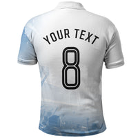 Personalized Argentina Football Champion Trophy Polo Shirt Flag Soccer Fan Graphic
