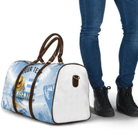 Personalized Argentina Football Champion Trophy Travel Bag Flag Soccer Fan Graphic