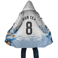 Personalized Argentina Football Cloak Soccer Trophy Celebration Flag Graphic