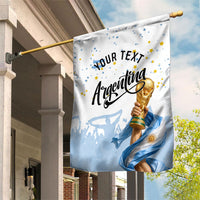 Personalized Argentina Football Garden Flag Soccer Trophy Celebration Flag Graphic
