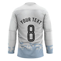 Personalized Argentina Football Hockey Jersey Soccer Trophy Celebration Flag Graphic