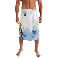 Personalized Argentina Football Lavalava Soccer Trophy Celebration Flag Graphic