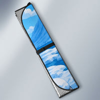 Flight Was Never An Option Funny Penguin With Knife Auto Sun Shade Animal Meme Humor Comic Graphic