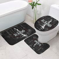 King Chess Piece Bathroom Set Dark Gothic Fantasy Board Game Art