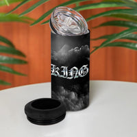 King Chess Piece 4 in 1 Can Cooler Tumbler Dark Gothic Fantasy Board Game Art