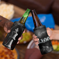 King Chess Piece 4 in 1 Can Cooler Tumbler Dark Gothic Fantasy Board Game Art