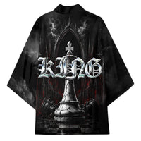 King Chess Piece Kimono Dark Gothic Fantasy Board Game Art