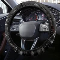 King Chess Piece Steering Wheel Cover Dark Gothic Fantasy Board Game Art
