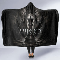 Chess Queen Hooded Blanket Strategic Board Game Gothic Dark Fantasy