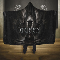 Chess Queen Hooded Blanket Strategic Board Game Gothic Dark Fantasy
