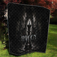 Chess Queen Quilt Strategic Board Game Gothic Dark Fantasy