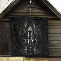 Chess Queen Quilt Strategic Board Game Gothic Dark Fantasy