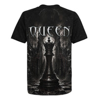 Chess Queen Rugby Jersey Strategic Board Game Gothic Dark Fantasy