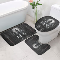 Chess King Bathroom Set Strategic Board Game Gothic Dark Fantasy
