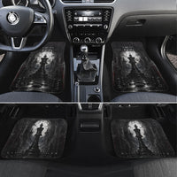 Chess King Car Mats Strategic Board Game Gothic Dark Fantasy