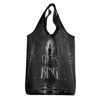 Chess King Grocery Bag Strategic Board Game Gothic Dark Fantasy