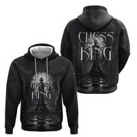Chess King Hoodie Strategic Board Game Gothic Dark Fantasy