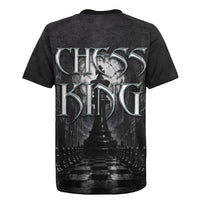 Chess King Rugby Jersey Strategic Board Game Gothic Dark Fantasy