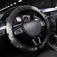 Chess King Steering Wheel Cover Strategic Board Game Gothic Dark Fantasy