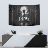Chess King Tapestry Strategic Board Game Gothic Dark Fantasy