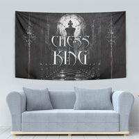 Chess King Tapestry Strategic Board Game Gothic Dark Fantasy
