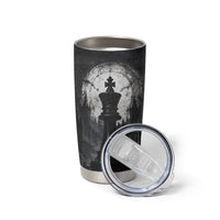 Chess King Tumbler Cup Strategic Board Game Gothic Dark Fantasy