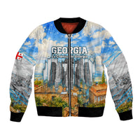 Chronicle of Georgia Bomber Jacket Georgian Architecture - Church Of The Annunciation