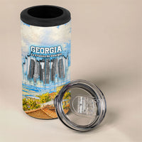 Chronicle of Georgia 4 in 1 Can Cooler Tumbler Georgian Architecture - Church Of The Annunciation