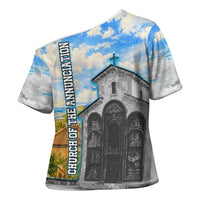 Chronicle of Georgia Cross Shoulder Shirt Georgian Architecture - Church Of The Annunciation