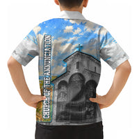 Chronicle of Georgia Kid Hawaiian Shirt Georgian Architecture - Church Of The Annunciation