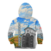 Chronicle of Georgia Kid Hoodie Georgian Architecture - Church Of The Annunciation