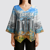 Chronicle of Georgia Kimono Sleeve Blouse Georgian Architecture - Church Of The Annunciation